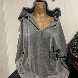 Kendall & Kylie Charcoal Gray Hoodie